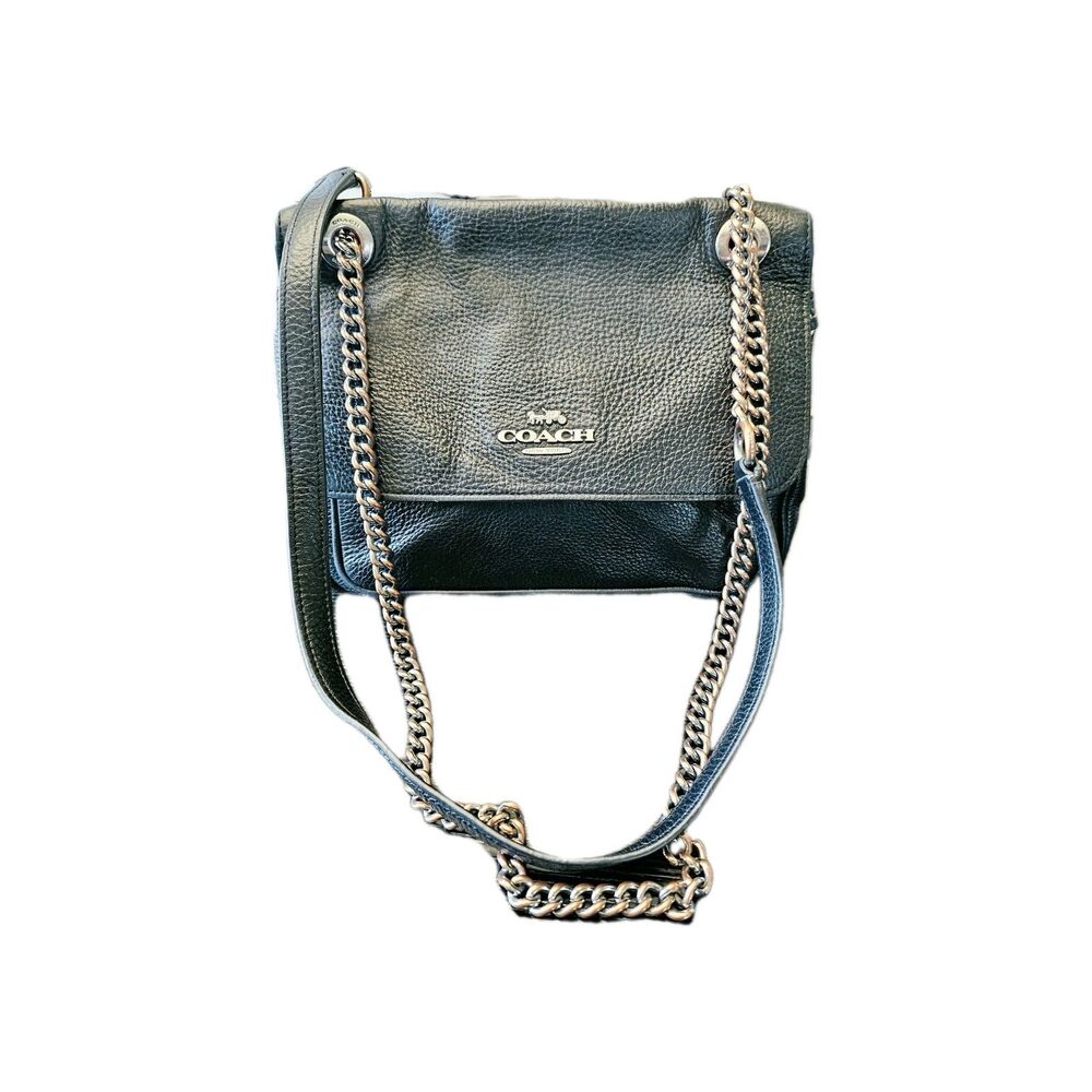 Coach Leather Crossbody Bag.